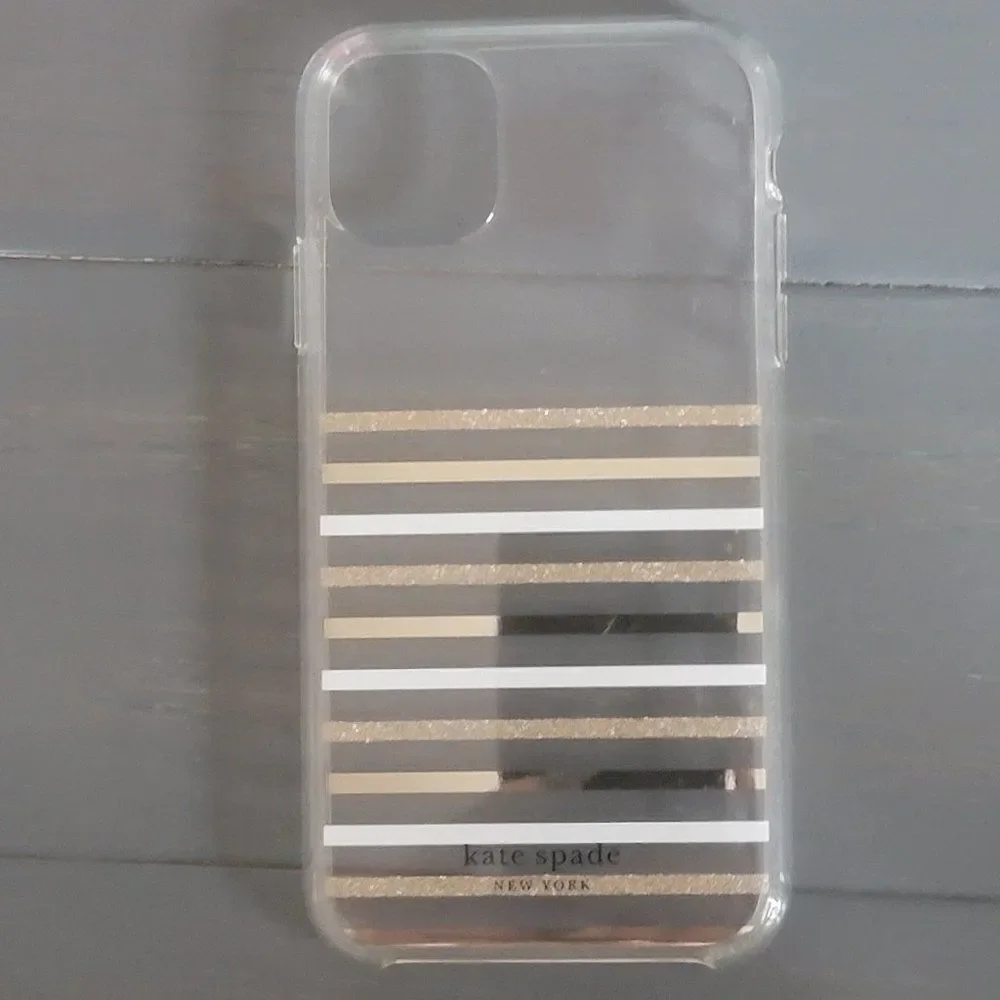 Kate Spade New York Stripe Soft Touch Protective Hardshell Case Cover